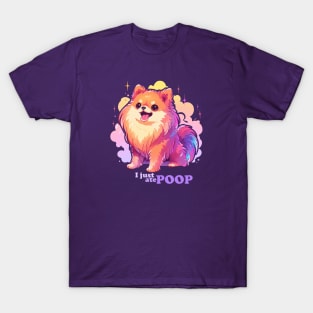 I just ate poop pomeranian dog T-Shirt